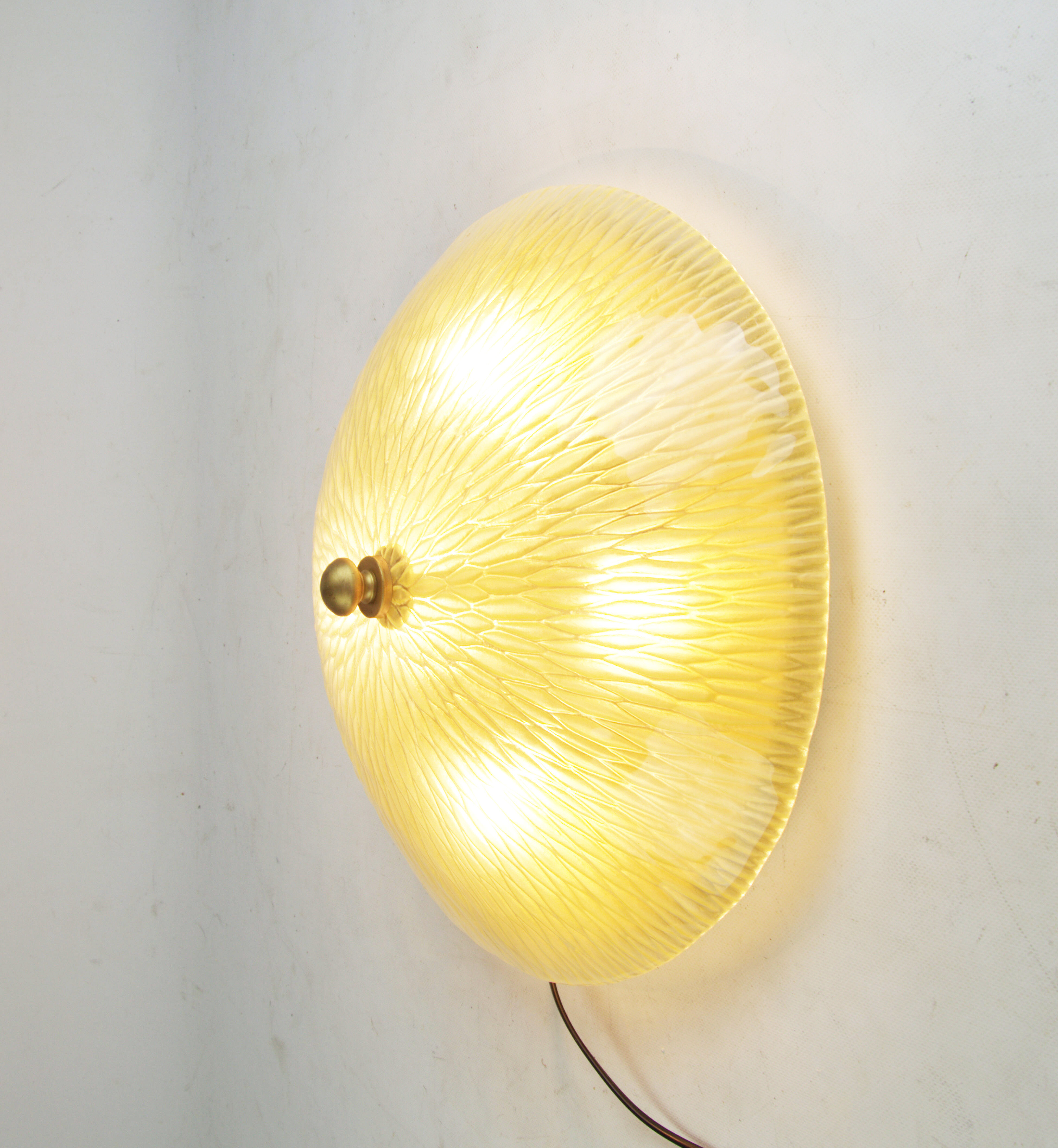 Ceiling lamp, Italamp, Italy, 1980s