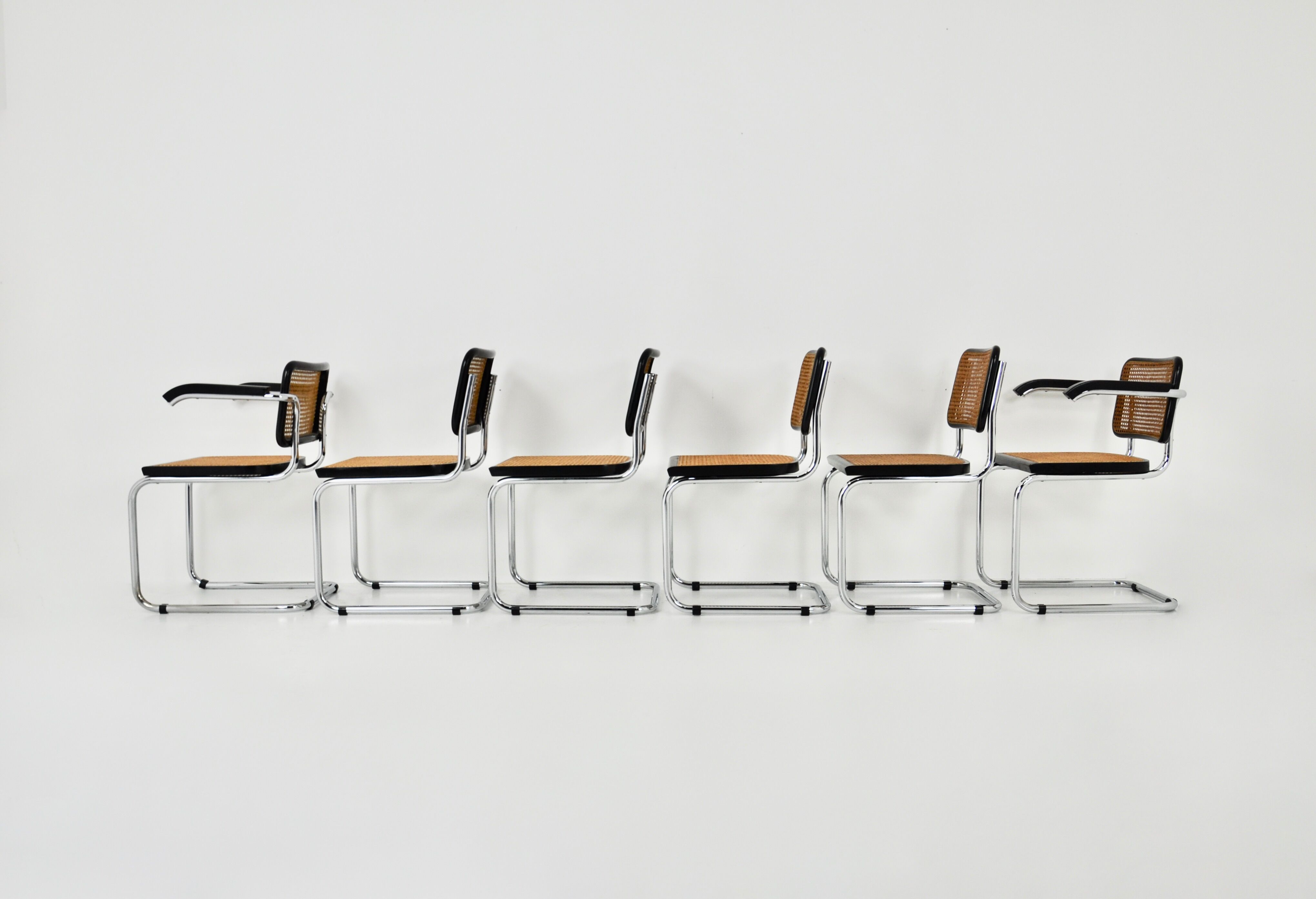 Chaises de salle à manger Style B32 par Marcel Breuer