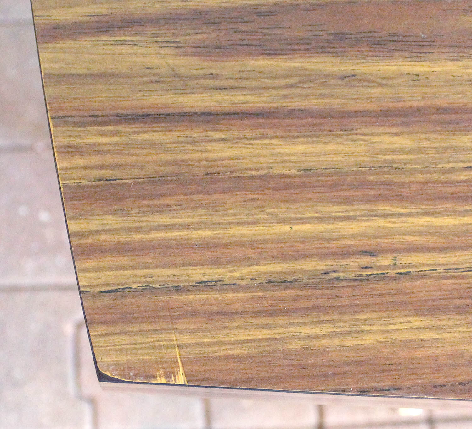 Grande table ovale vintage années 60