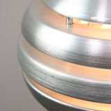 Vintage Italian Aluminum Beehive Pendant Lamp, 80s