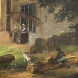 Dutch signed landscape from the 20th century