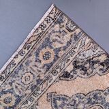 Distressed Turkish Runner 392x80 cm wool Vintage Tribal Rug