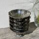 5 stainless steel cups 1970