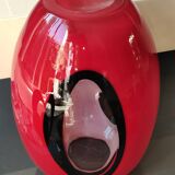 Design Vase/Art Glass Tealight Vase/Dreamlight Mediterrana. 21x15cm