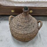 Fat dame jeanne with her braided hair