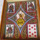Yellow Dwarf in wooden dated 1921 with tokens