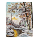Enamelled plaque F.J Carmona