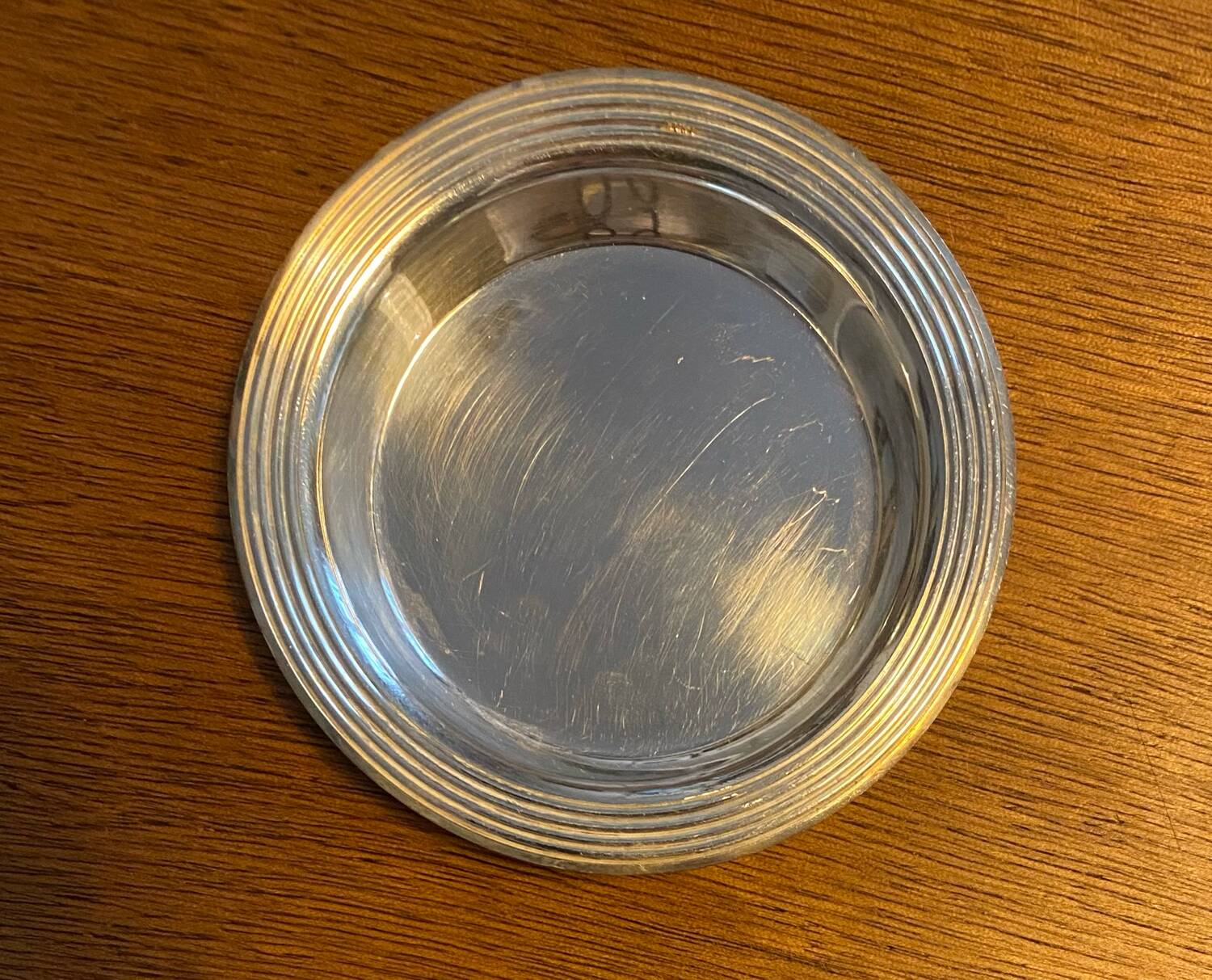 Christofle - 4 silver-plated coasters