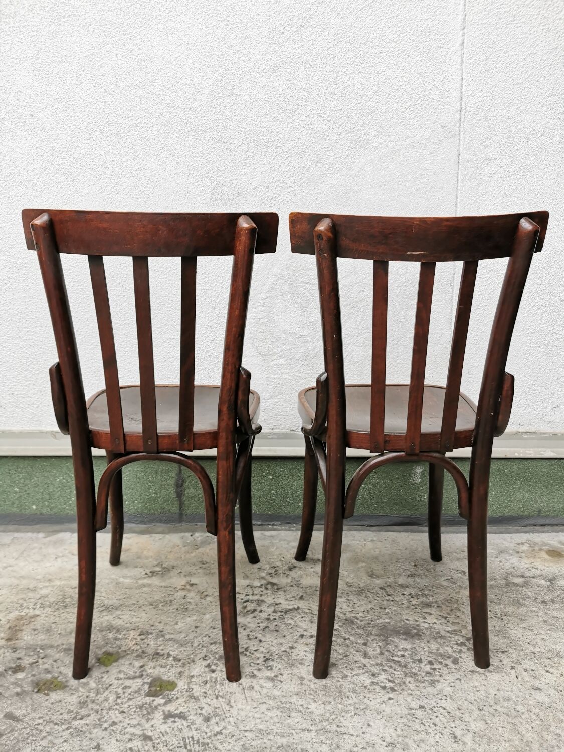 Paire de chaises bistrot authentiques années 30