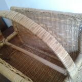 Review door vintage wicker