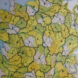 Old school map france ed. hatier armand colin