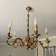 Lustre bronze 5 branches
