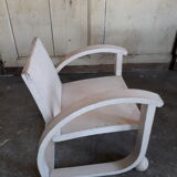 Chair and table for child art deco
