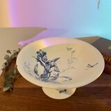 Gien porcelain compote bowl