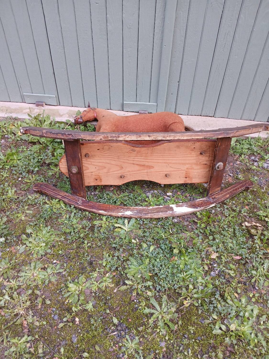 Antique rocking horse