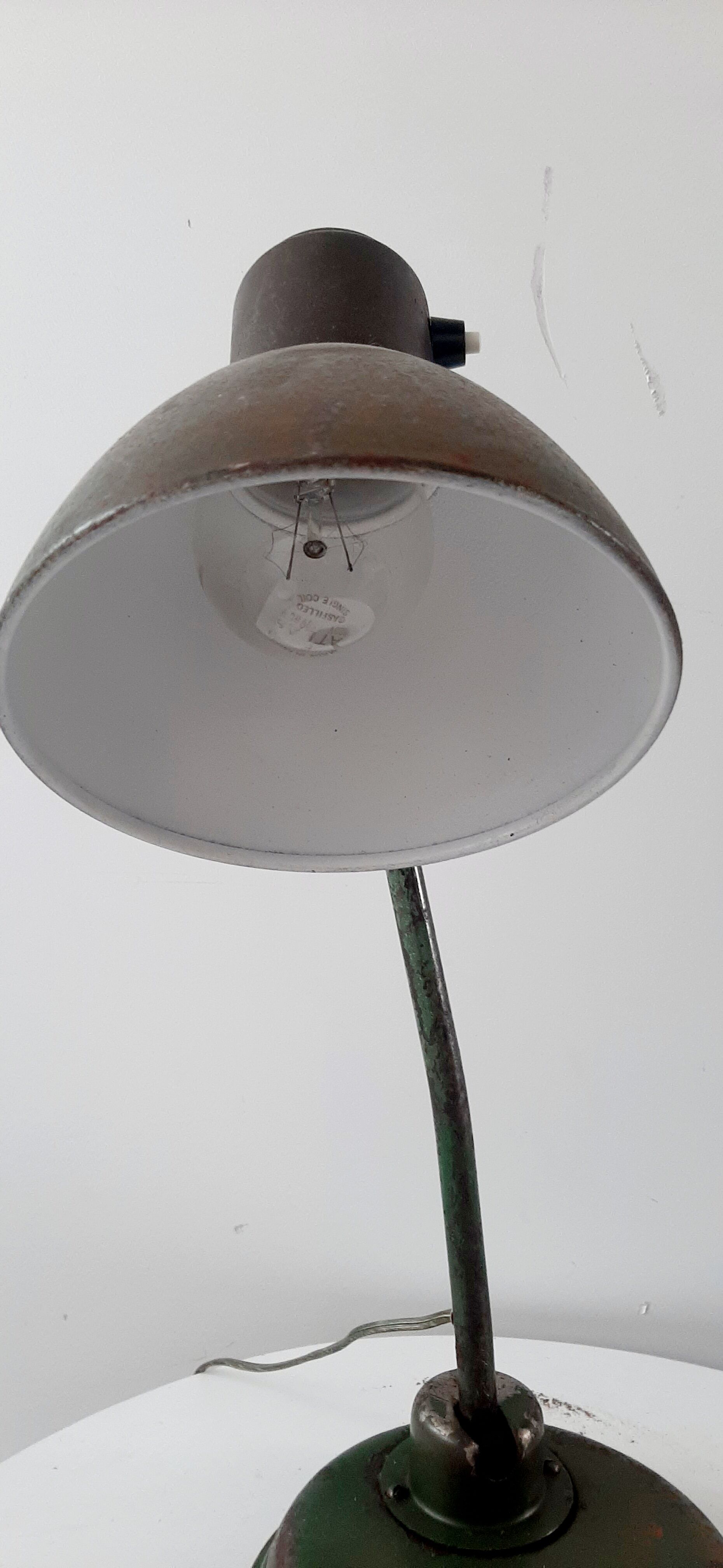 Table lamp from industrial deco workshop
