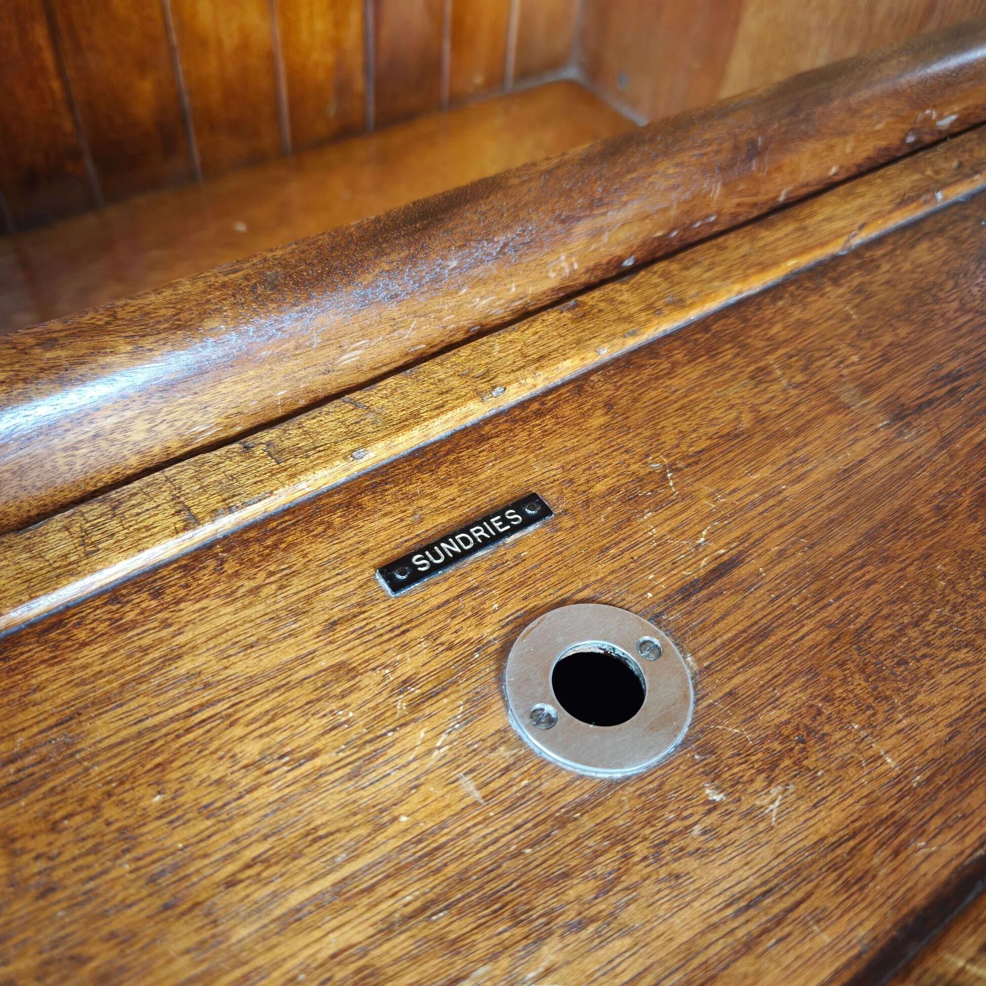 Compactom c.1920 ship gentleman’s wardrobe – model ZA G227