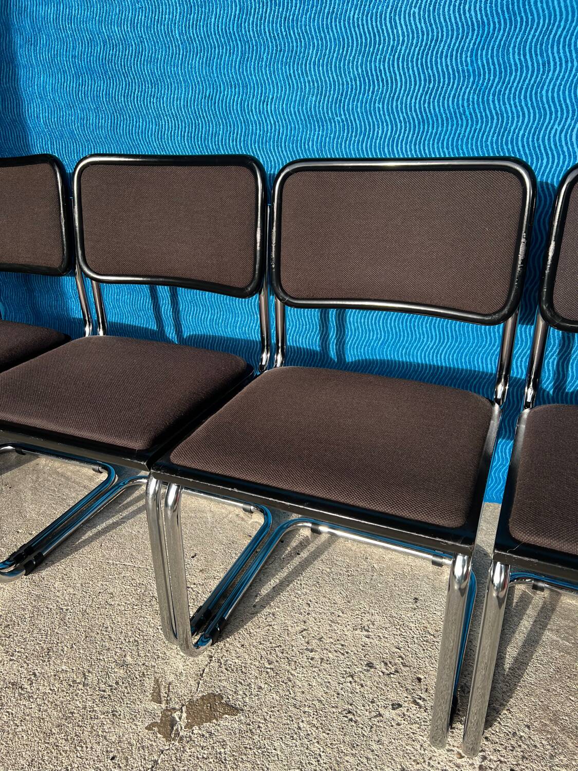 ENSEMBLE DE 4 CHAISES MARCEL BREUER