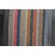1970s Vintage Turkish Oushak Handmade Wool Cotton Beige Runner Rug 51x280