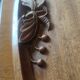 Solid mahogany serving tray