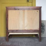 Wooden chest of drawers with 3 drawers, storage furniture, antique furniture, Art Deco.