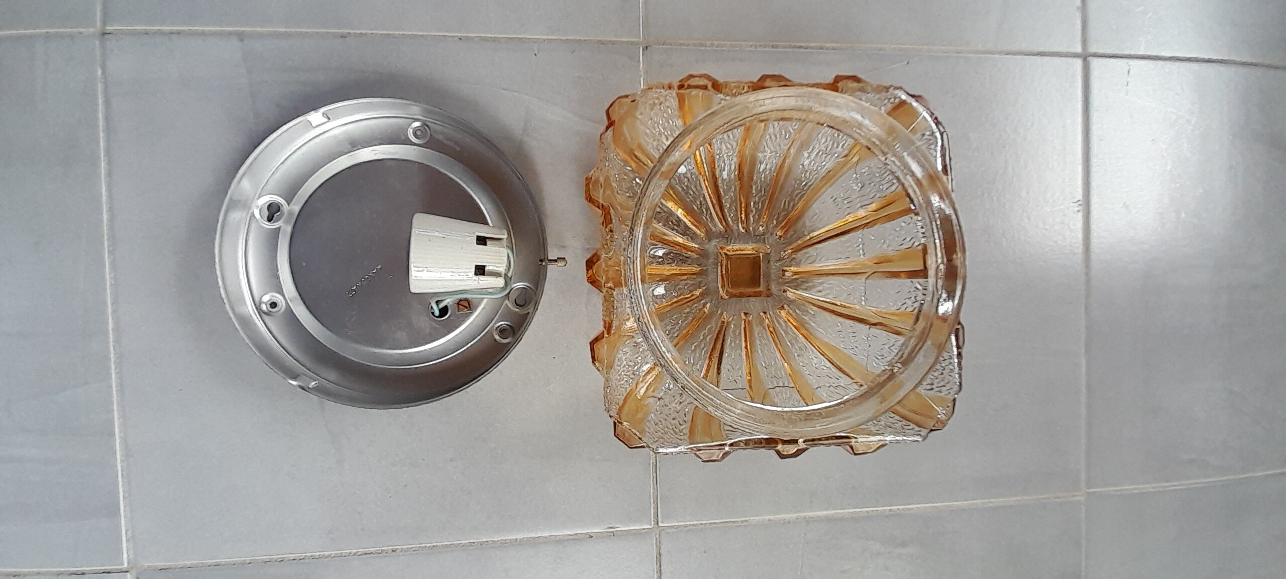 Wall lamp or ceiling lamp jelly fish