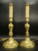 Paire de pieds de lampe style Louis XV - bronze doré