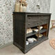 Patinated workshop furniture