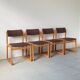 Danish dining chairs by Korup Stolefabrik - set of 4