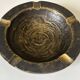 Vintage bronze ashtray design from the 60s