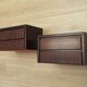 Set of hanging bedside cabinets, Danish design, 1970s, production: Denmark
