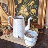 Large enameled coffee pot