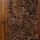 Oratory in solid walnut, Neo-Gothic Renaissance style – Late 19th century