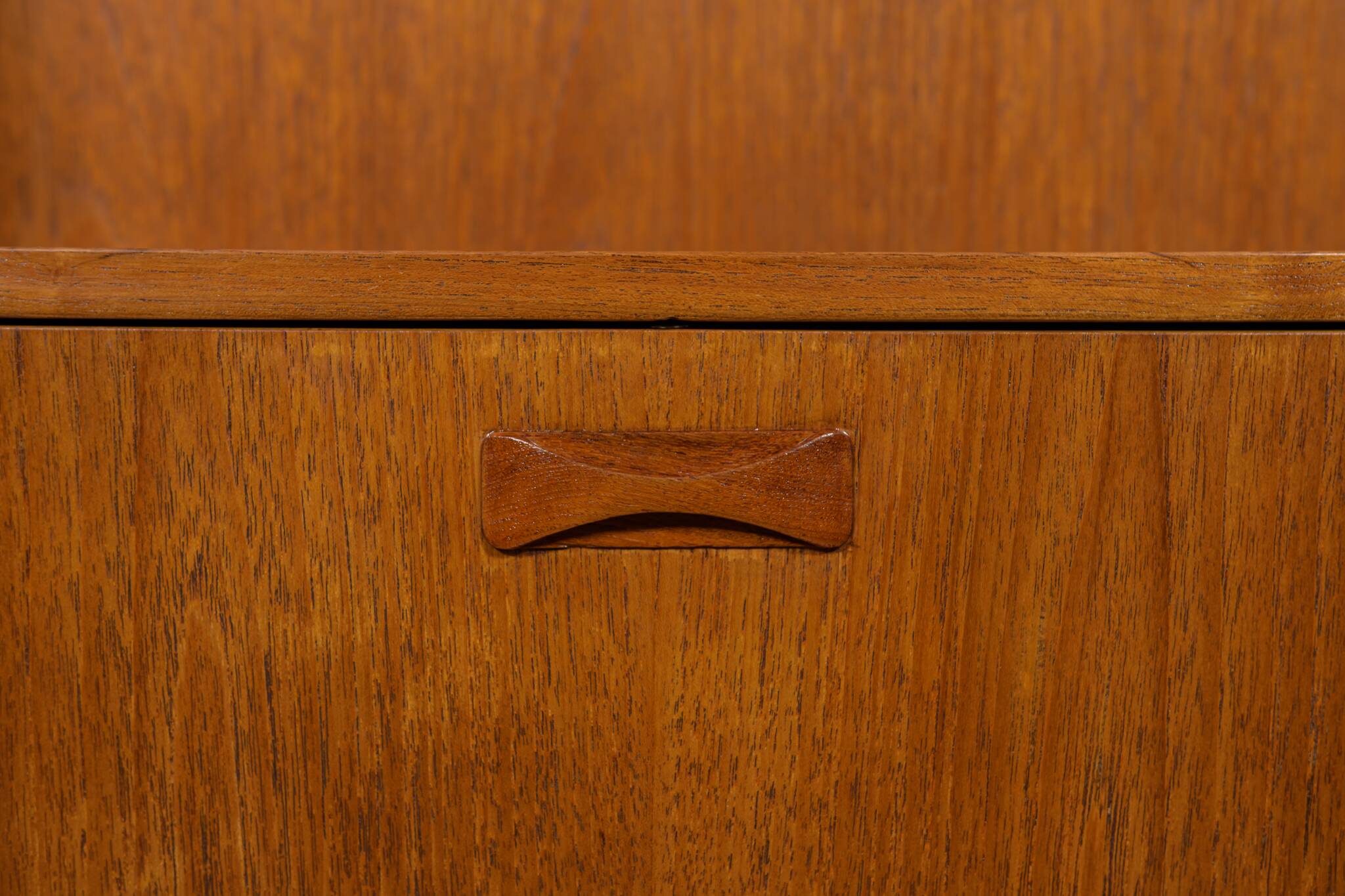 Mid-Century Teak Shelf, Denmark, 1970s