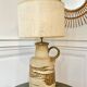vintage ceramic lamp West Germany