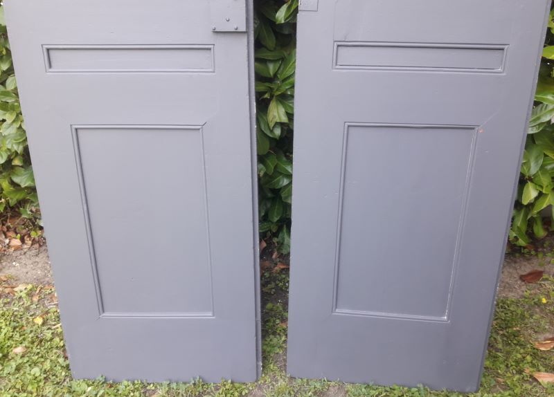 Pair of doors 242,5x116 of antique closet