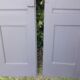 Pair of doors 242,5x116 of antique closet