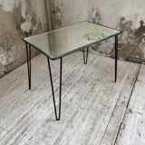 Mirrored coffee table from the 60s
