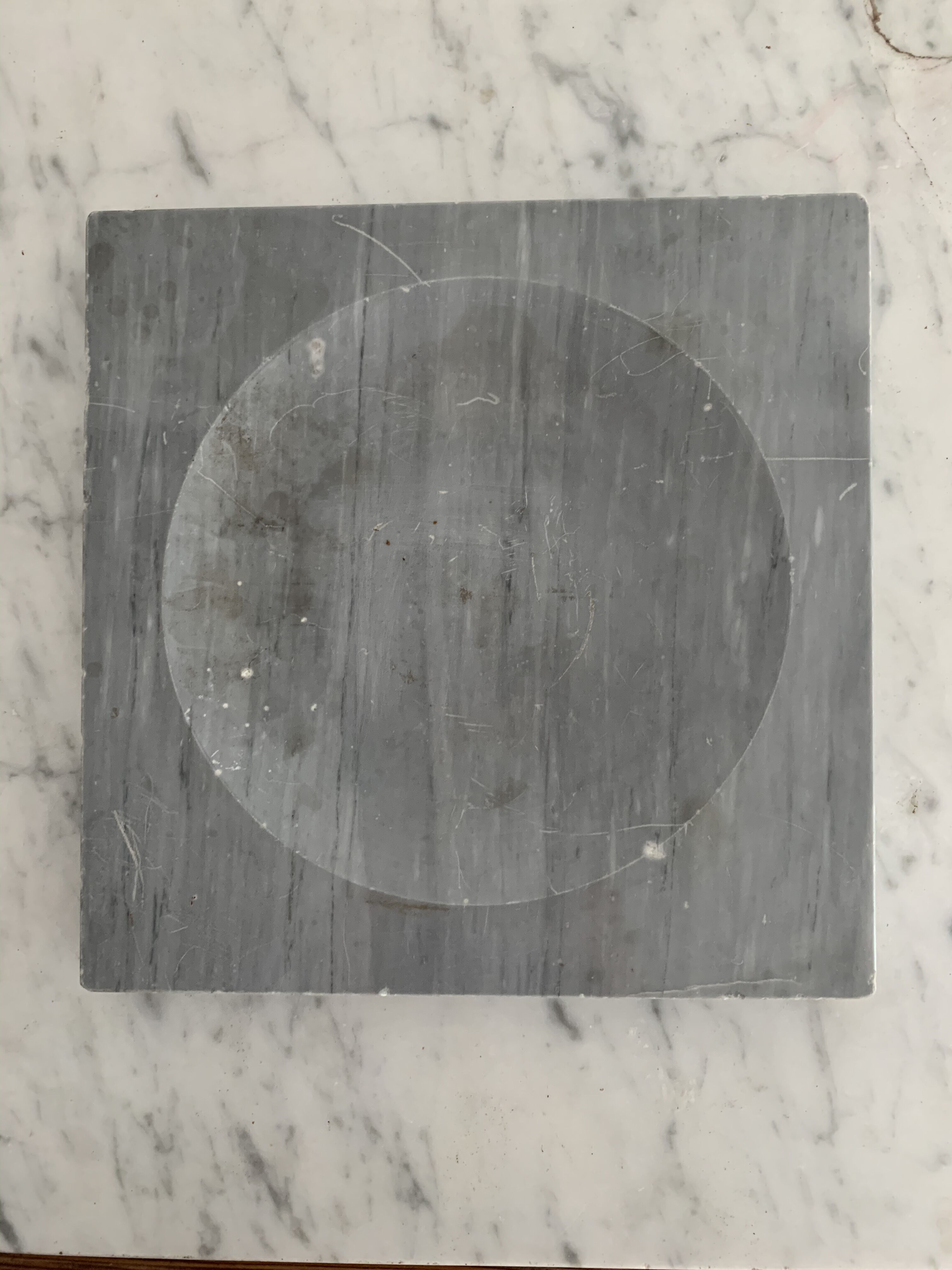 Square square marble marble grey mouse