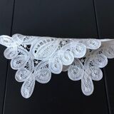 Napperon ancien en dentelle de bruxelles alost  24x15