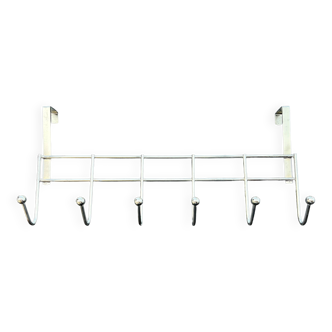 1 silver coat rack