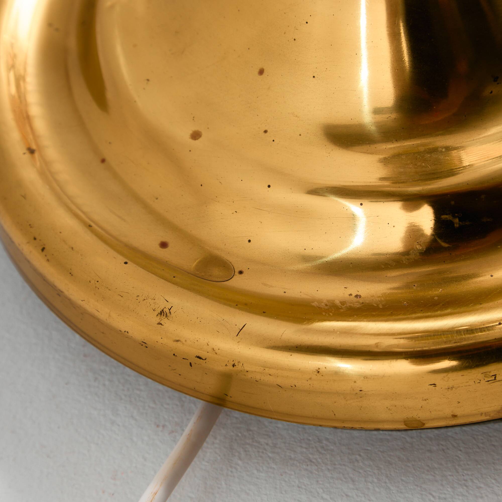 MK10968 Brass and crystal floor lamp