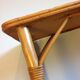 Rattan console / vintage 60s-70s