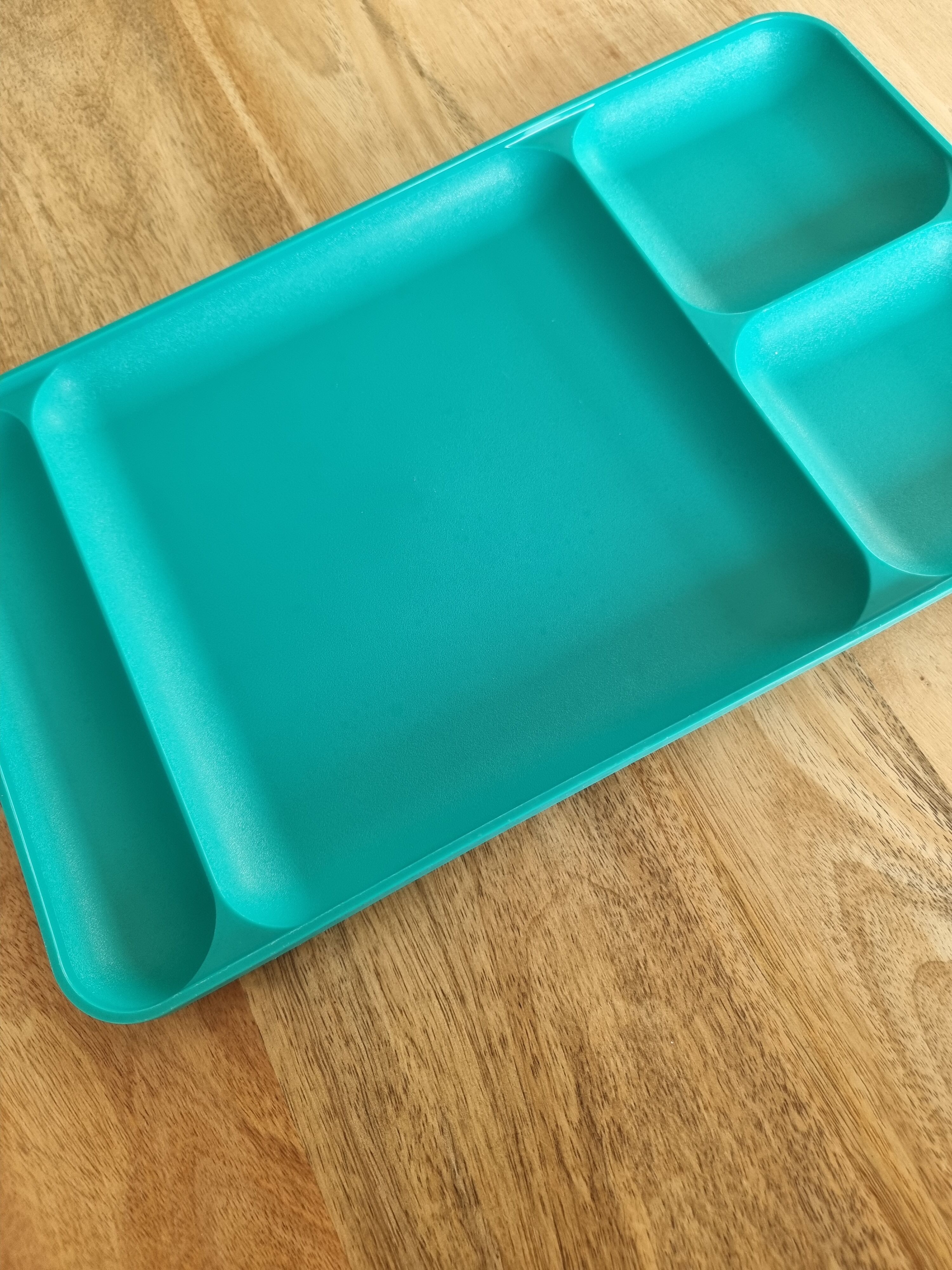 Vintage Tupperware meal tray