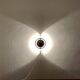 Set of 2 1970s Bicolor Space Age Wall Lamps by Sölken