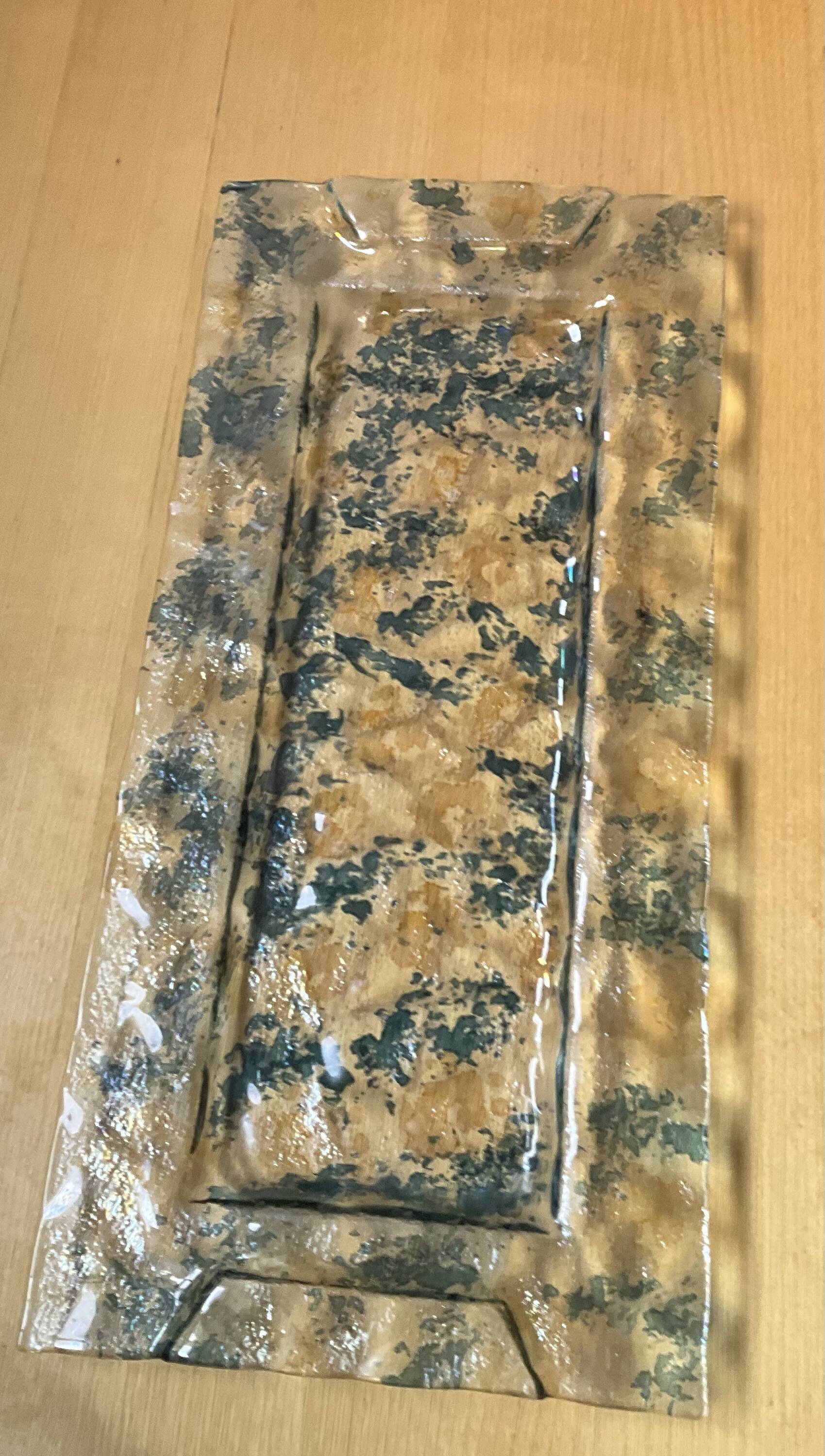 Glass cake dish 36 x 17 cm