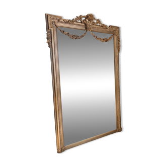 Large Napoleon style mirror
