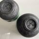 Pair of raku tea bowls, handmade ceramics