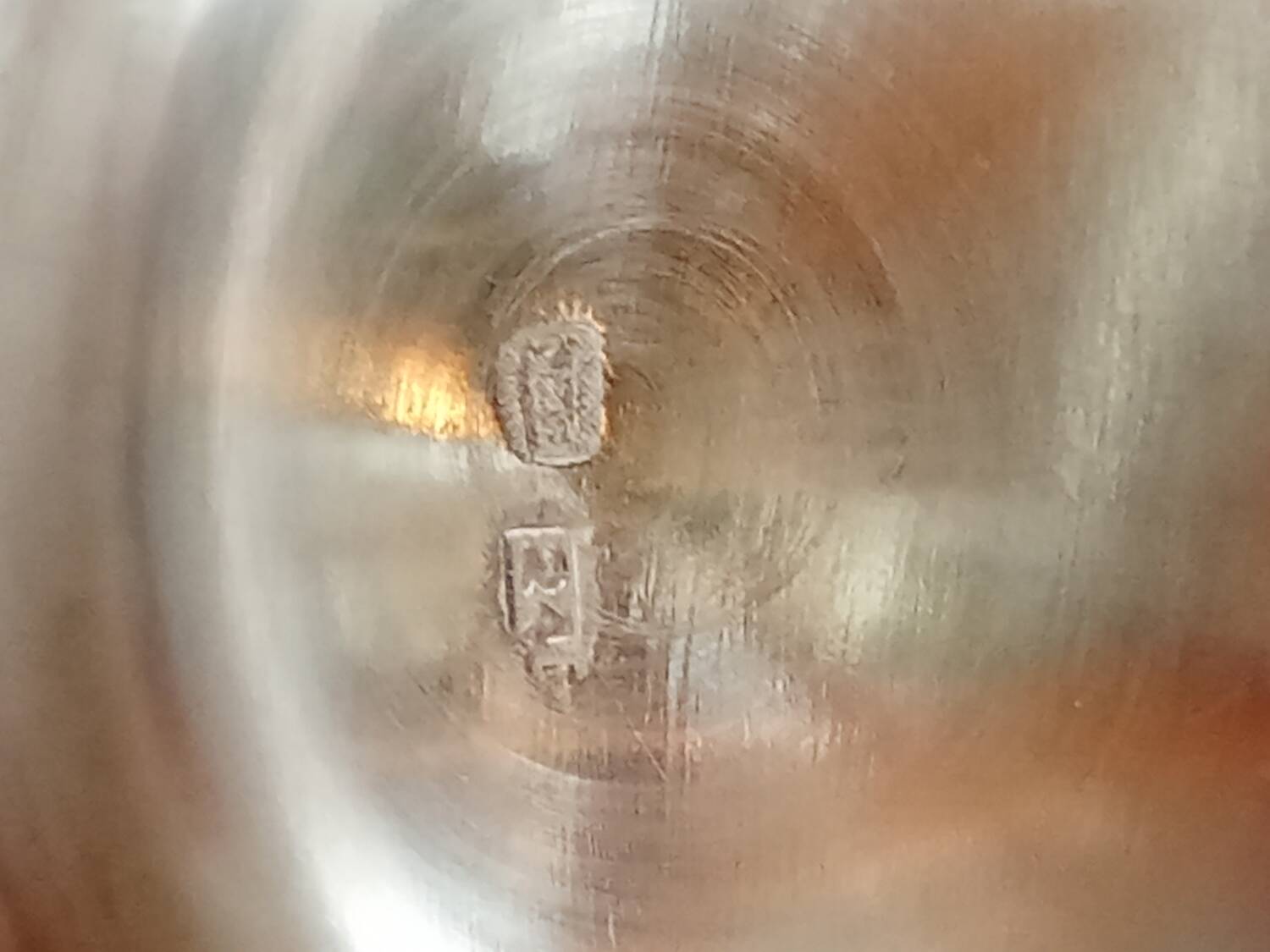 Old silver-plated coffee service