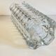 Geometric semi-crystal vase 1950s